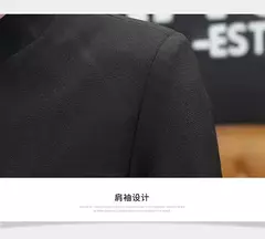 Jaqueta de negócios estilo chinês masculina, terno fino, casual, high-end, simples, elegante moda, festa, compras, cavalheiro, alta qualidade, 2022 - loja online