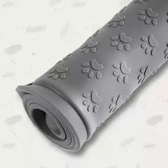 Imagem do Pet placemat gato comida tigela esteira de alimentação do cão gato cão beber alimentação placemat silicone impermeável antiderrapante pet alimentador esteiras
