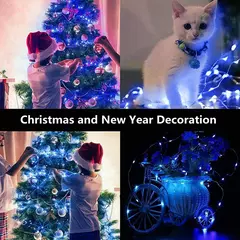 LED Botão Bateria Light String, Fairy Lights, Decoração de Jardim, Guirlanda, Natal, Casamento, Ano Novo, Quarto, Sala de estar