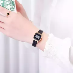Skmei-Relógio de luxo em aço inoxidável para mulheres, contagem regressiva, relógio de pulso feminino, impermeável, relógio Chrono Digital, moda - comprar online