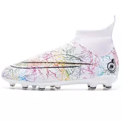 Imagem do Botas longas de futebol para homens, grama infantil, TF, FG Training Soccer Shoes, tênis esportivos profissionais, tênis de futebol ao ar livre