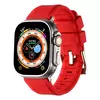 Pulseira de Silicone Suave para Relógio Apple, Ultra Band, Pulseira Desportiva em Borracha, Série iWatch 8, 7, 6, 5, 4, SE, 49mm, 45mm, 44mm, 42mm