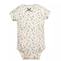 Bodysuits de mangas curtas para bebês meninos e meninas, 100% algodão, macacão recém-nascido, roupas infantis, 6-24 meses, 5 pçs/lote