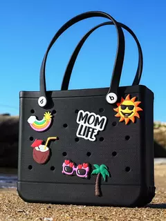 EVA sacola de praia impermeável para mulheres, bolsa de grande capacidade, bolsa de ombro grande, moda feminina - loja online