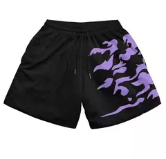 Calções de Ginásio Y2K para Homens e Mulheres, Angel Cross Impressão 3D, Casual Sports, Malha, Secagem Rápida, Respirável, Basquetebol, Verão, Unissex