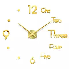 Grande Espelho Acrílico Adesivos Relógio De Parede, 3D DIY Relógios De Quartzo, Design Moderno, Relógios De Moda, Sala De Estar, Home Decor, Horloge, 2023 - comprar online
