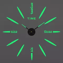 Grande Espelho Acrílico Adesivos Relógio De Parede, 3D DIY Relógios De Quartzo, Design Moderno, Relógios De Moda, Sala De Estar, Home Decor, Horloge, 2023 - comprar online