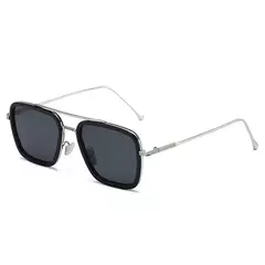 Imagem do Tony Stark Iron Man Sunglasses, Quadros quadrados do metal do vintage