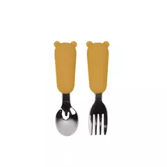 Baby Cartoon Tableware Set, Crianças Utensílio, Aço Inoxidável, Criança Louça, Talheres, Alimentação Colher, Garfo, Infantil