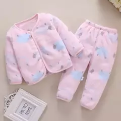Conjunto de roupas para bebês recém-nascidos, criança macia, jaqueta, calça, desenhos animados, meninos, meninas, voar, primavera, outono, 0-24M, 2pcs