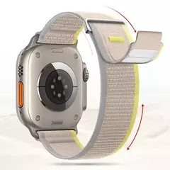 Pulseira Esportiva Trail Loop para Apple Watch, Pulseira de Nylon, Ultra 2, 49mm, Série 9, 8, 7, 45mm, 41mm, iWatch 6, 5, 4, 3, SE, 44 milímetros, 40 milímetros, 42 milímetros