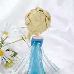 Miniso 14cm princesas q posket figuras elsa anna mulan tinker bell elsa aladdin kawaii boneca brinquedo decoração do bolo modelo menina gif - Wolf Magazine