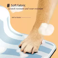 Tapete de alimentação para animais de estimação, tapete absorvente para comida e tigela de água, placemat para animais de estimação, sem manchas, secagem rápida, tapete para gatos, filhote de cachorro, acessórios para cães