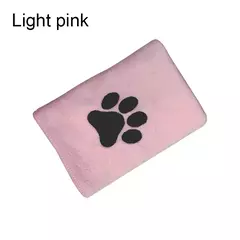 Toalha de banho de microfibra para animais de estimação, 35*75cm/50*100cm, bordada, super macia, absorvente, gato para cães, cobertor, suprimentos de aliciamento - loja online