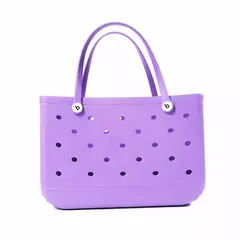 Saco De Praia De Eva Impermeável Durável, Buraco De Moda Sólida, Bolsa De Borracha, Barco De Praia, Esportes De Natação, Compras, Portátil