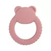 Bebê silicone dentição anel, coelho dos desenhos animados, roedor, comestível, acessórios diy, brinquedos molares, chocalho, 1pc