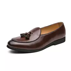 Sapatos formais Tassel para homens, mocassins na internet