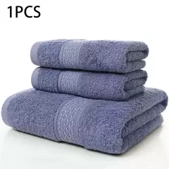 Toalha de banho macia e absorvente para adultos, toalha doméstica, Jacquard, cor lisa, toalha grande, grossa, 100% algodão puro, novo