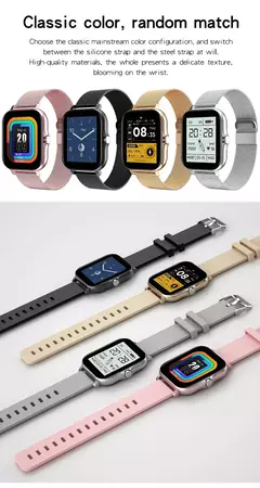 Xiaomi-Full Touch Screen relógio inteligente para homens e mulheres, esporte Fitness relógios, BT Call, relógio de pulso digital, presente, novo, 2024