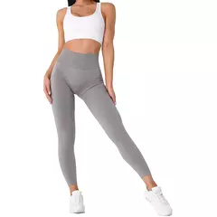 NVGTN Sólida Sem Costura Leggings Mulheres Soft Workout Tights Fitness Outfits Yoga Calças Alta Waisted Gym Wear Spandex Leggings - loja online