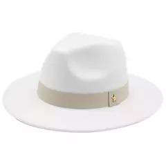 chapeu feminino chapeu chapeu masculino gorro Chapéu fedora mulheres fita banda homens chapéus de aba larga igreja casamento clássico bege branco chapéu do inverno das mulheres dos homens 2021 new gorras hombre - Wolf Magazine