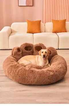 Imagem do Cama fofa para cães, produtos grandes para animais de estimação, camas para cães, sofá pequeno, animais de estimação, canil, cachorro, gatos, suprimentos, cesta, cobertor, acessórios