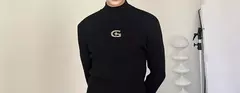 Iefb-suéter de malha personalizado masculino, pulôveres finos, tops estilo coreano, design de nicho, moda masculina, outono, inverno, novo, 9C2550 - Wolf Magazine