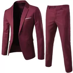 Conjunto de blazers e calças masculinas, ternos de negócios, jaquetas formais, terno casual, casacos de casamento elegantes, festa, 2 peças, 2023 na internet