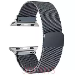 Pulseira Milanese para Apple Watch, Banda Respirável de Metal para iWatch, Homens e Mulheres, 9, 8, 7, 41mm, 45mm, Ultra 2, 49mm, 6543SE, 44mm, 40 milímetros, 42 milímetros na internet