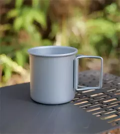 Portátil ultraleve alumínio liga água Cup, Outdoor Camping Cup, 300ml