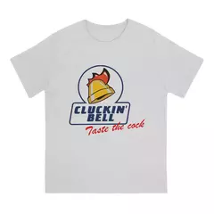 Grande roubo de automóvel gta criativo tshirt para homem cluckin sino san andreas poliéster t camisa personalizar roupas de presente streetwear na internet