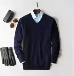 Suéter de algodão de caxemira masculino, pulôver, roupas masculinas, outono, inverno, 2022 na internet