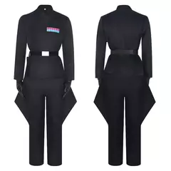 Imperial Oficial Cosplay Fantasia, Uniforme Conjunto Completo, Tops, Calças, Manto Acessórios, Encenação de Halloween, GuNice Stellari - comprar online