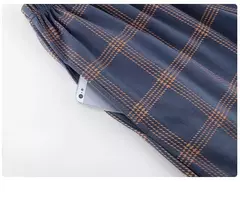 Pijama masculino com gola em o listrado, pijamas de algodão penteado, lounges plus size, outono e inverno, maduro na moda, novo, L a 6XL, 2020 - loja online