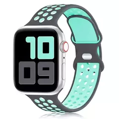 Bracelete Sport para Apple Watch, Bracelete de Silicone, iWatch Series 9, 8, SE, 7, 3, Ultra 2, 49mm, 40mm, 41mm, 42mm, 44mm - comprar online