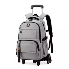 Mochila escolar com rodas para crianças, Mochila rolante para meninos, Mochila de estudante, Bagagem de viagem - loja online