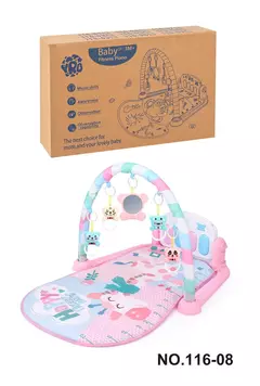Multifuncional Fitness Frame para o bebê, Ginásio atividade, Tapete do jogo, Rack Musical, Infantil Educacional Crawling Carpet, Brinquedo infantil de presente - comprar online