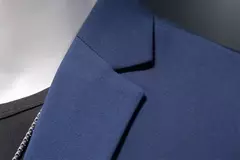 Blazer casual de negócios masculino, vestido de casamento noivo, tops de terno boutique, casaco monocromático, marca de alta qualidade, moda