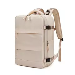 USB Carregamento Laptop Mochila para Mulheres, Mochila Escolar para Adolescente, Saco de Sapato Independente, Saco De Viagem Ao Ar Livre, 15.6";;VERDADEIRO;;"army green - comprar online