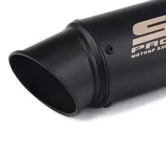 Tubo de escape universal para motocicleta, 51/60mm, direto, adequado para yamaha honda racing, projeto gp de motocicleta - Wolf Magazine