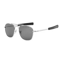 Clássica Aviação Óculos de sol para homens, AO Óculos de sol, Exército Americano Militar, Lente de vidro óptico, Moda masculina - Wolf Magazine