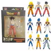 Dragon Ball SHF Goku Vegeta Figura de ação Super Saiyan Gogeta Dbz Estatueta Coleção de PVC Modelo Brinquedos para Crianças Presentes