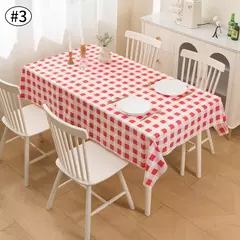 Impermeável Xadrez Toalha De Mesa, Anti-Slip Cobertura De Mesa, Decoração De Mesa, Festa De Casamento, Decoração De Natal, Acessórios - comprar online