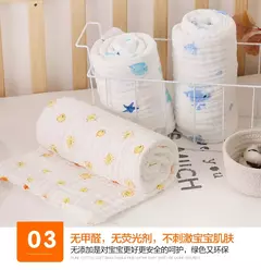 Newborn Baby's Gauze Bathrobe, Infant Swaddle, 100% Algodão, Meninos, Meninas, Crianças, Infantil, Gaze, Cobertor, Roupão, 6 Camadas - comprar online