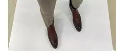 Homens terno calças calças formais pantalone hombre estiramento fino cor sólida vestido casual calças de comprimento total moda novas roupas masculinas - Wolf Magazine
