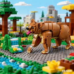 Lego Block Creative 3-em-1 Série 31166 Cavalo de Musculação Bloco de Construção Infantil Brinquedo Presente - Wolf Magazine