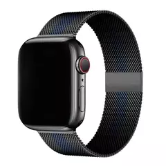Milanese Loop Band para Apple Watch, Pulseira de Metal, Pulseira, Ultra, 49mm, 45mm, 44mm, 41mm, 40mm, iWatch Series 9, 8, 7, 6, 5, 4, 3, SE - loja online