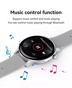 Smartwatch True AMOLED para mulheres, tela feminina, sempre mostrar a hora, 466x466 HD, rastreador de saúde, chamadas de voz, smartwatch para Xiaomi, 2024 - loja online