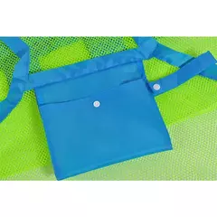Sand Away Portable Mesh Bag para crianças, Sacos de armazenamento de brinquedos de banho, Natação Grande Saco de Praia para Toalhas, Maquiagem Cosmética Feminina - comprar online