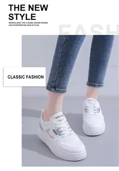 Tênis de plataforma casual feminino, combina com tudo, tênis esportivo, corrida, academia, designer, sapatilhas, novo, primavera, 2022 - loja online